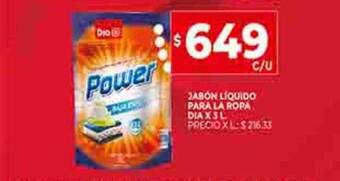 Supermercados DIA Jabón líquido para la ropa dia oferta