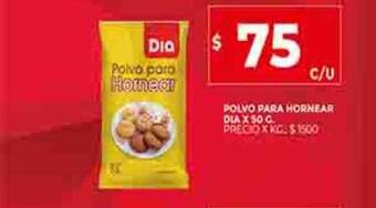 Supermercados DIA Polvo para hornear dia oferta
