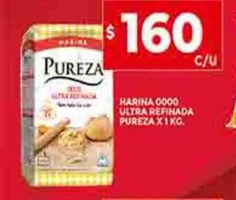 Supermercados DIA Harina 0000 ultra refinada pureza oferta