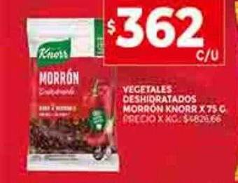 Supermercados DIA Vegetales deshidratados morrón knorr oferta