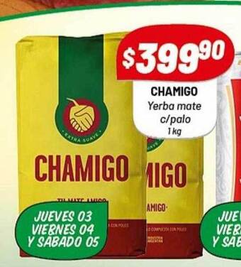 Almacor Chamigo yerba mate c-palo oferta