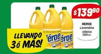 Almacor Heroe lavandina clásica oferta