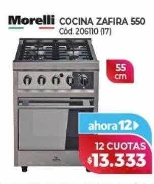 Naldo Lombardi Morelli cocina zafira 550 oferta