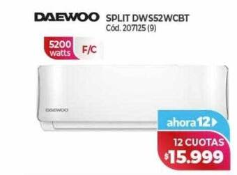 Naldo Lombardi Daewoo split dws52wcbt oferta