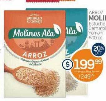 Alvear Arroz molinos ala oferta