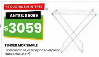 Punto Mayorista Tender mor simple oferta