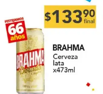 Nini Mayorista Brahma Cerveza Lata x 473ml oferta