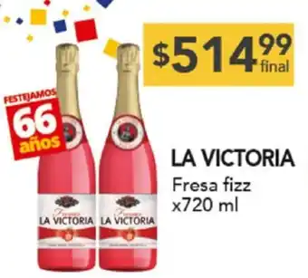 Nini Mayorista La Victoria Fresa Fizz x 720 ml oferta