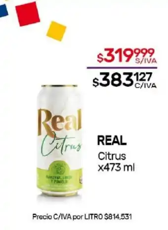 Nini Mayorista Real Citrus x 473ml oferta