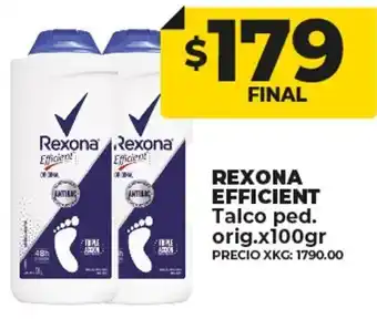 Supermayorista Vital Rexona Efficient oferta