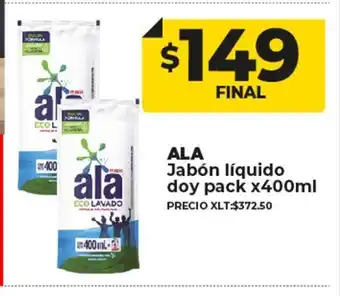 Supermayorista Vital Ala Jabon Liquido Doy Pack x400 ml oferta