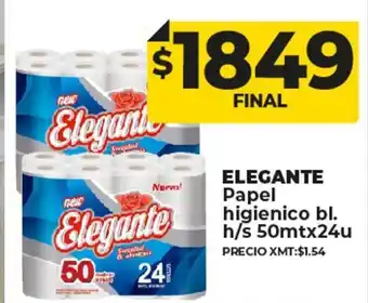 Supermayorista Vital Elegante Paperl Higienico bl. H/S 50mtx24 y oferta