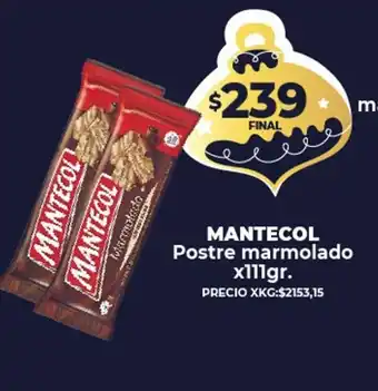 Supermayorista Vital Mantecol Postre Marmolado x111gr oferta