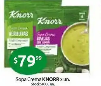 Cordiez Knorr Sopa Cremax un oferta