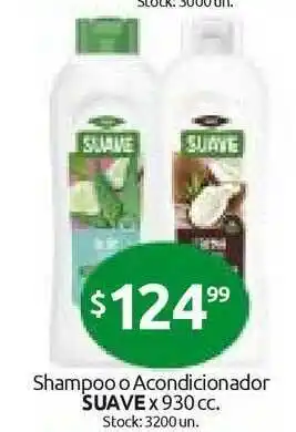 Cordiez Suave Shampoo O Acondicionador x 930cc oferta