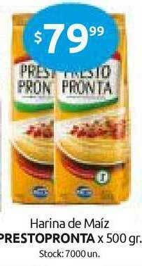 Cordiez Prestopronta Harina De Maíz x 500gr oferta