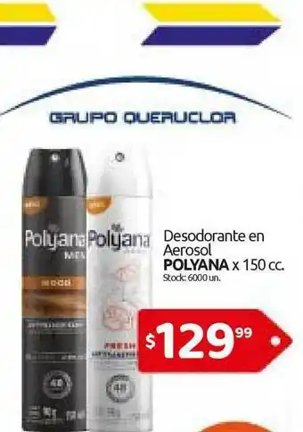 Cordiez Polyana Desodorante En Aerosol x 150cc oferta