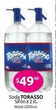 Cordiez Torasso Soda Sifón x 2lt oferta