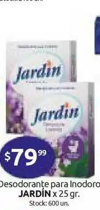 Cordiez Jardín Desodorante Para Inodoro x 25gr oferta