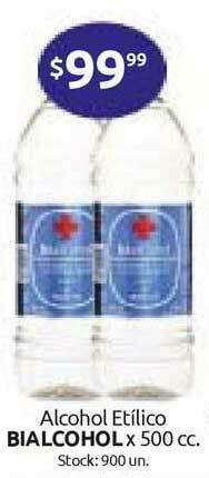 Cordiez Bialcohol Alcohol Etílico x 500cc oferta