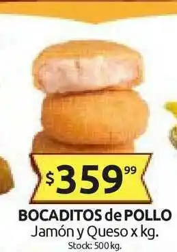Cordiez Bocaditos de Pollo Jamón Y Queso oferta