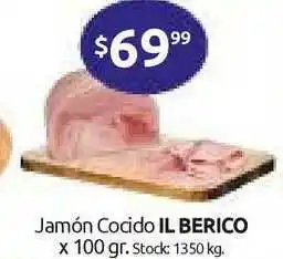 Cordiez IL Berico Jamón Cocido x 100gr oferta