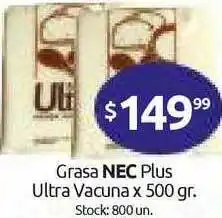 Nec Plus Ultra Vacuna Grasa x 500gr