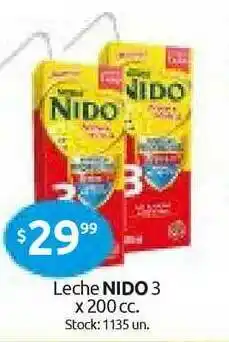 Cordiez Nido 3 Leche x 200cc oferta