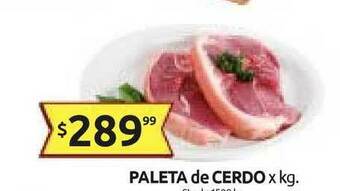 Cordiez Paleta de Cerdo oferta