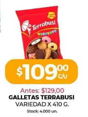Supermercados Tadicor Terrabusi Galletas Variedad x 410g oferta