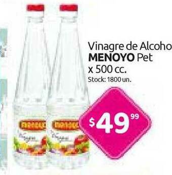Cordiez Menoyo Vinagre De Alcohol x 500cc oferta