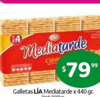 Cordiez Lía Mediatarde Galletas x 440gr oferta
