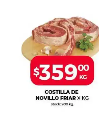 Supermercados Tadicor Friar Costilla de Novillo oferta