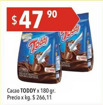 Hergo Toddy Cacao x 180gr oferta