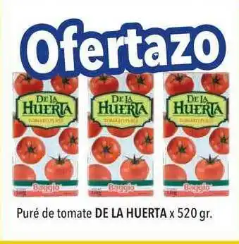 Hergo De La Huerta Puré De Tomate x 520gr oferta