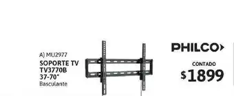 Cetrogar Philco Soporte TV TV3770B 37-70 oferta