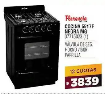 Bringeri Florencia Cocina 5517F Negra Mg oferta
