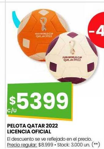 Changomas Pelota qatar 2022 licencia oficial oferta