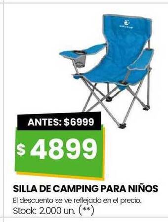 Changomas Silla de camping para niños oferta