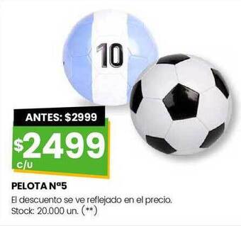Changomas Pelota n°5 oferta