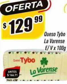 Supermercados Comodin Queso tybo la varense oferta