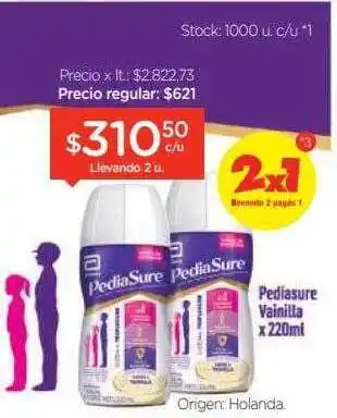 Farmacity Pediasure vainilla oferta
