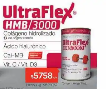 Farmacity Ultra flex hmb 3000 oferta