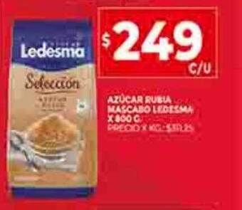 Supermercados DIA Azúcar rubia mascabo ledesma oferta