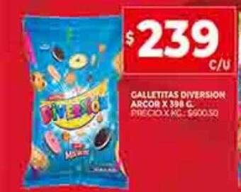 Supermercados DIA Galletitas diversion arcor oferta