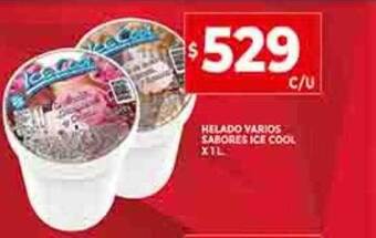 Supermercados DIA Helado varios sabores ice cool oferta