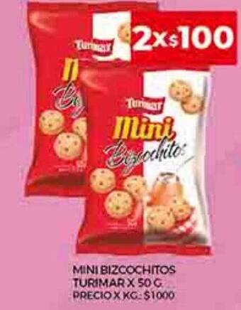 Supermercados DIA Mini bizcochitos turimar oferta