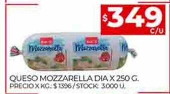 Supermercados DIA Queso mozzarella dia oferta