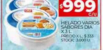 Supermercados DIA Helado varios sabores dia oferta