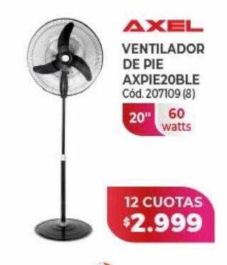 Naldo Lombardi Axel ventilador de pie axpie20ble oferta